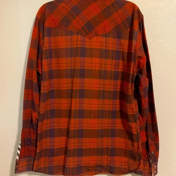 VANS Mens Large L Button-up shirt size XL - Picture 2 of 9